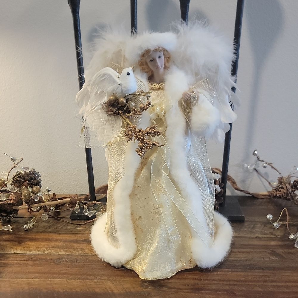 Dan Dee Angel Christmas Tree Topper Vintage